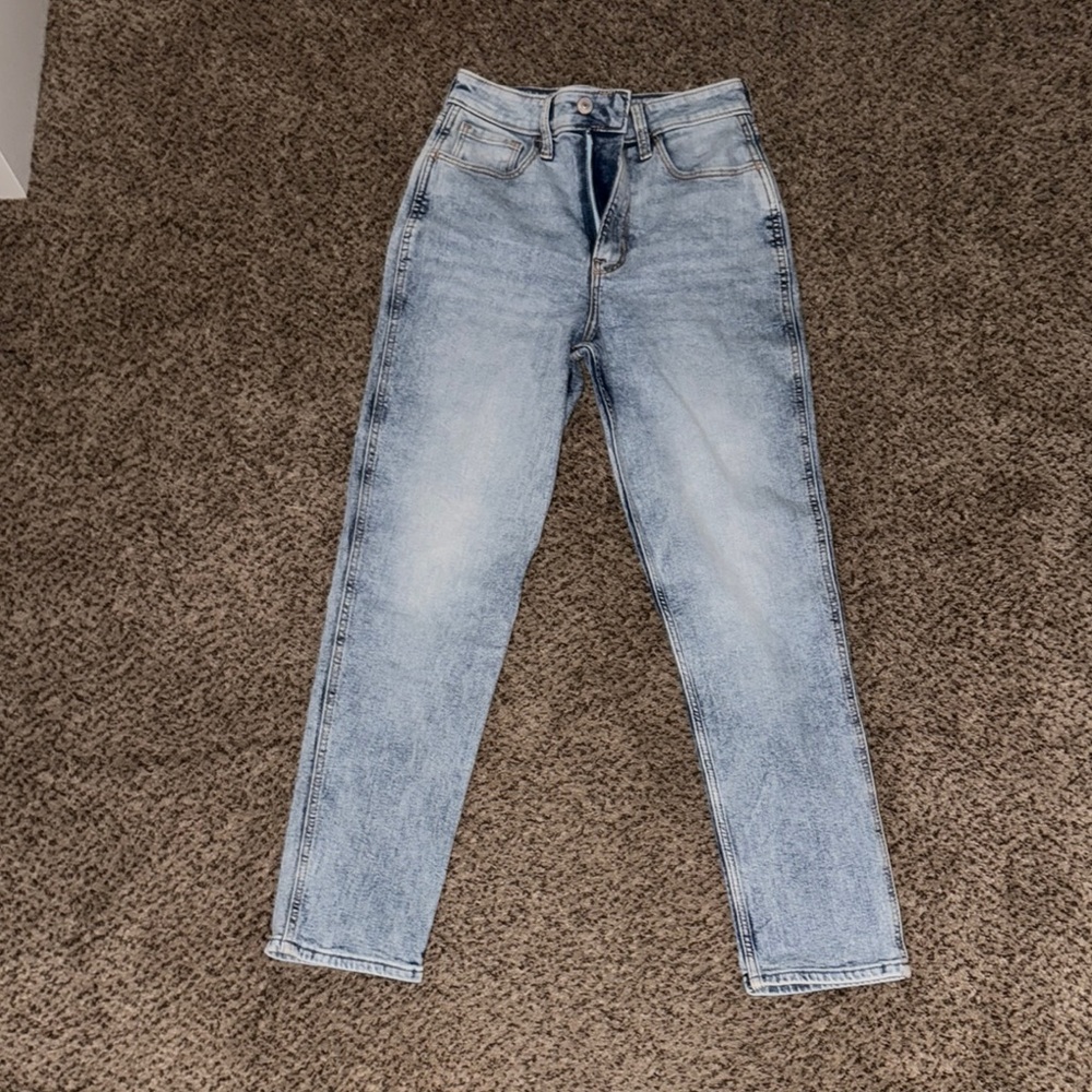 Abercrombie & Fitch High Rise Blue Jeans